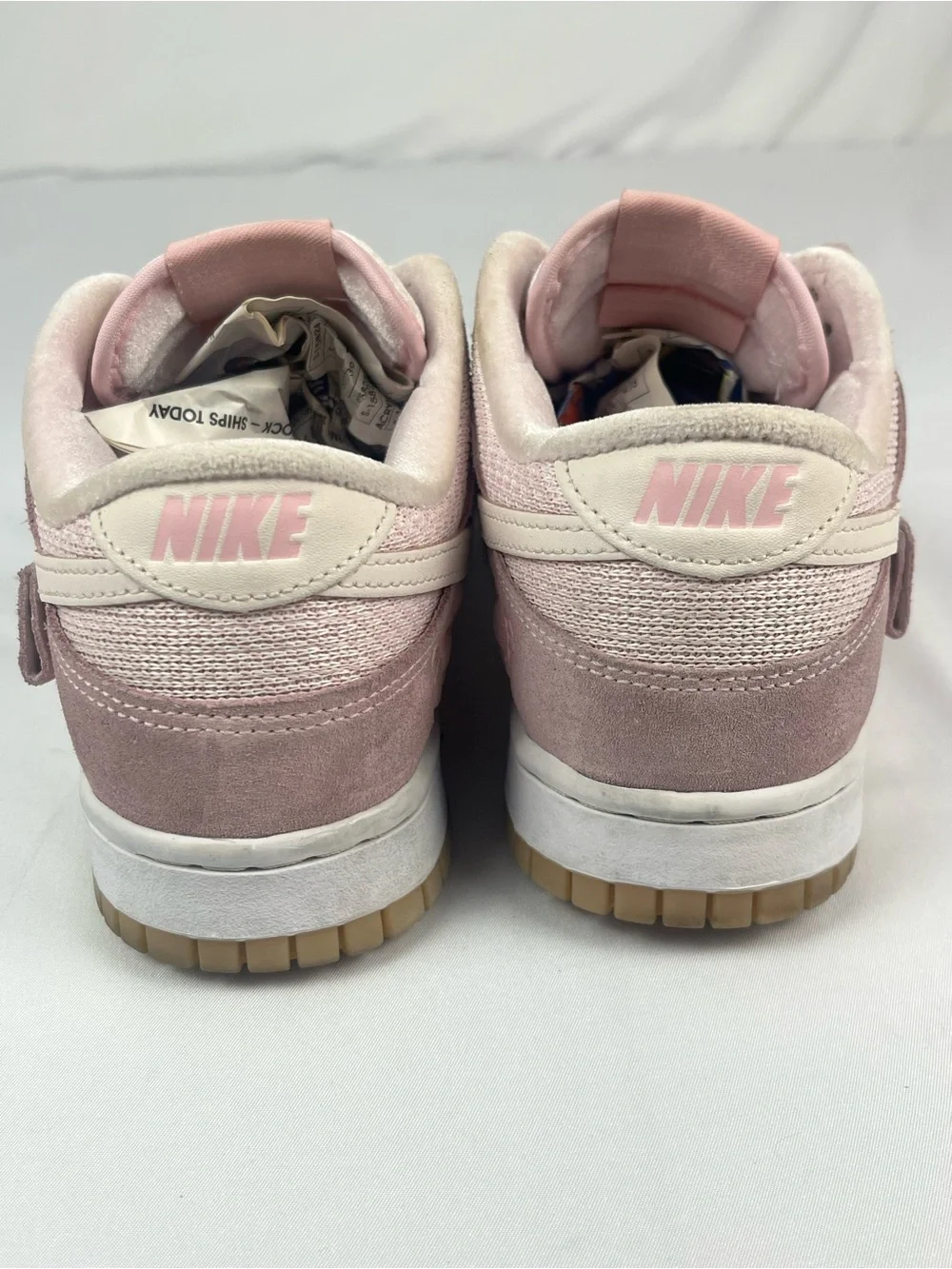 Nike Dunk Low Pink Foam Plum Eclipse Women’s Size 8 Sneakers DZ5318-640